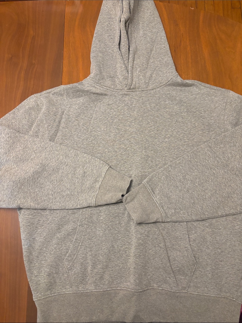 Old Navy Gray Hooded Sweatshirt Pullover - Picture 2 of 6